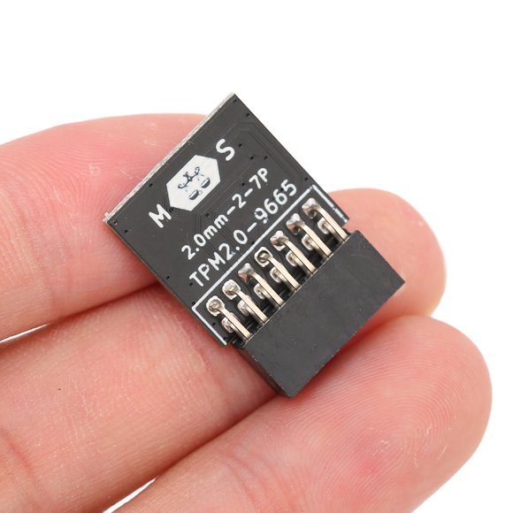 PC TPM 2.0 Module, LPC 14 Pin Tpm 2.0 Remote Card Encryption Security Module Discrete Cryptographic Processor For
