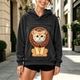 thumbnail image 2 of Cat & Dog Hoodie with Pouch Kangaroo Pockets Sweatshirt Pet Carrier Hoodies Long Sleeve Pullover for Dogs & Snack Hoodies, 2 of 5