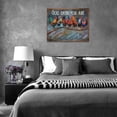 thumbnail image 2 of Farmhouse Chicken Wall Decor Rustic Rooster Pictures Wall Art God Says You Are Canvas Print Painting Modern Home Framed Artwork For Living Room Bathroom Bedroom 12"X16", 2 of 6
