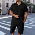 thumbnail image 4 of Bcfgryg Men's Summer Suits With Notch Lapel And Button Front For Indoor And Vacation Wear Men’s Athleisure Sets, 4 of 4