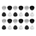 thumbnail image 3 of OUNONA 4 Sets Earbuds Cover Earplugs Earphone Caps 1X1X1CM Black, 3 of 8