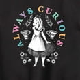 thumbnail image 3 of Alice In Wonderland - Always Curious - Toddler And Youth Crewneck Fleece Sweatshirt, 3 of 5