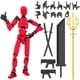 thumbnail image 2 of Mobile Doll Set, 3D Printed Titan Robot Mobile Doll, Posable Mobile Doll, Suitable For Collectors, Desktop Decoration, 2 of 5