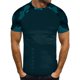 thumbnail image 2 of Playeras Cuello V Para Hombre, Camiseta Informal De Moda Con Estampado De Camuflaje, Cuello Redondo Y Manga Corta, 2 of 5