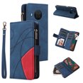 thumbnail image 1 of Compatible with Nokia X20/ X10 Wallet Case with Card Slots PU Leather Zipper Flip Folio Cover, 1 of 5