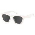 thumbnail image 1 of Gafas de sol mosanana ojo de gato blanco retro vintage de moda años 90, 1 of 6