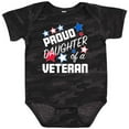 thumbnail image 3 of Inktastic Proud Daughter of a Veteran Veterans Day Girls Baby Bodysuit, 3 of 5