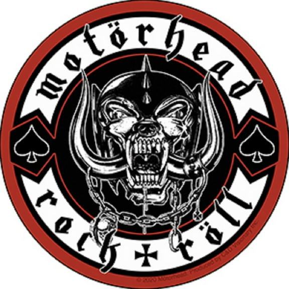 Motorhead Rock & Roll Sticker - Orignal Artwork Vinyl - Decal STICKER - 4" x 4"