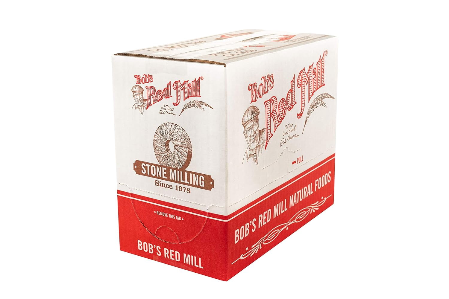 Bob's Red Mill Resealable Whole Grain Snack, Kernel White Popcorn, 30oz (3 Pack)