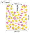 thumbnail image 5 of Yayeee Bath Rug for Bathroom Floor Non Slip Rectangle Fluffy Soft Absorbent Mat, 16"x24", White Stars Pattern, 5 of 7