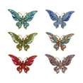 thumbnail image 6 of Artistics Butterfly Shaped Brooch Glossy Enameled Coating and Stone Detail Fashionable Jewelry Pieces for Daily Wear, 6 of 8