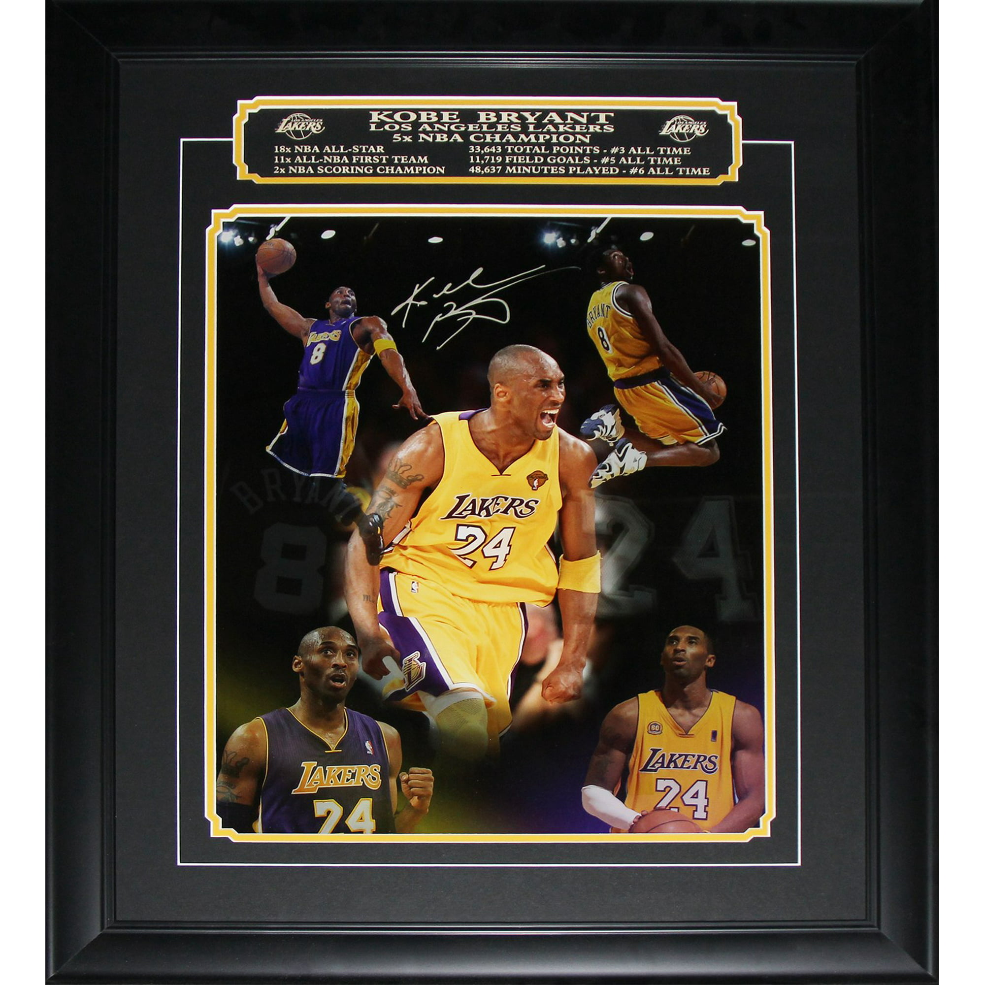 Kobe Bryant Autographed Signed Framed Los Angeles Lakers -  Canada