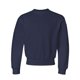 thumbnail image 1 of Sudadera de cuello redondo Jerzees NuBlend para jóvenes, azul marino, grande JERZEES 562BR, 1 of 1