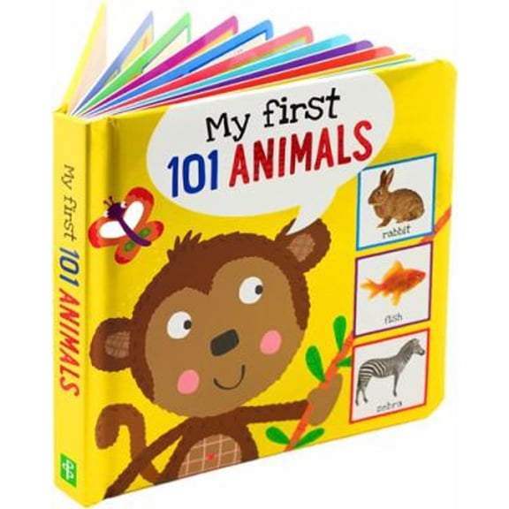 Pre-Owned I'm Learning My First 101 Animals! Board Book (Board book) 144133310X 9781441333100