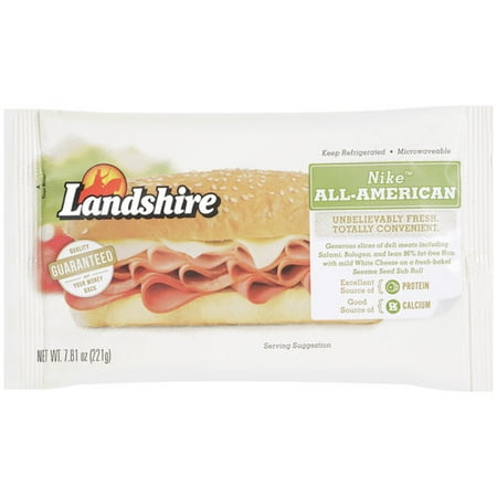 Landshire All-American Sub Sandwich, 7.81 oz