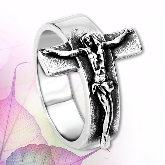 IBASETOY 1PC Fashion Alloy Cross Hand Festival Female Male
