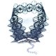 thumbnail image 3 of Cadena Collar de la Joyería de Moda Cera Gargantilla de Plata de Girasol de Color Negro, 3 of 4