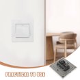 thumbnail image 2 of Minkissy 1Pcs White Square Wall Switch Panel For Home Use Light Control 8.5x8.5x1.6In, 2 of 8