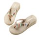 thumbnail image 1 of Sandalias casuales, chanclas de verano para chanclas tejidas, sandalias de playa, estética elegante, 1 of 8