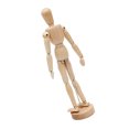 thumbnail image 4 of Artists Manikin, Non Corroding Jointed Mannequin Poseable Polishing Treatment Anti Slip Base For Home Decoration, 4 of 8