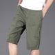 thumbnail image 2 of Pantalones cargo finos de verano para hombre: cordón, poliéster, tallas L-XXXXXXL, playa/casual, cintura elástica, 2 of 7