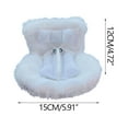 thumbnail image 3 of Sltwyw Car Seat for Dolls, Doll Car Seat with Air Vent Clip for 17cm Dolls, Decorative Sofa Seat with Soft Furry Cushion and Headrest for Car, Doll Toy Ornaments Accessories, 3 of 6