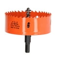 thumbnail image 3 of Bimetal Hole Saw HSS,  Teeth, High Speed Steel, Unique Hole Design, for Wood PVC Metal, 3 of 7