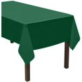 thumbnail image 1 of Party Essentials Heavy Duty Plastic Table Cover, 54 x 108, Hunter Green, 1 of 4