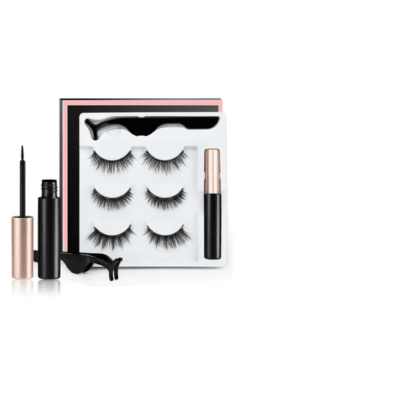 3 pares Pestañas Postizas Reutilizables Malubero Malu882