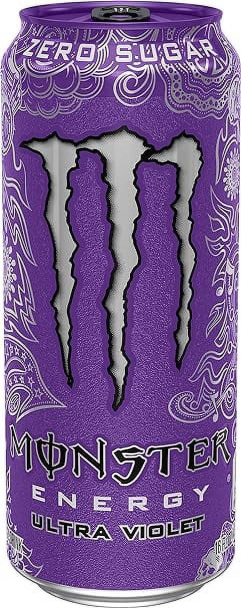 Monster Ultra Sunrise  and Ultra Violet Variety Pack, 16 fl oz Cans- 6Pack
