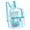 Sky Blue, variant on Travel Backpack Transparent Backpack Transparent Mini Backpack Suitable For Students' Bags Hiking Backpack Personal Item Travel Bag