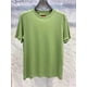 thumbnail image 4 of Nueva camiseta casual de manga corta con cuello redondo y color sólido de algodón de seda de verano para hombre, 4 of 5