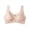 A, variant on Ticikt Women Wirefree Soft Simple Comfortable Design Floral Lace Bralette,Color:Pink