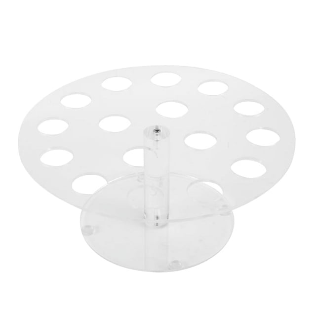 16 Soporte Cono de Helado de AcríLico / Sushi Soporte de Rollo de Mano Transparente