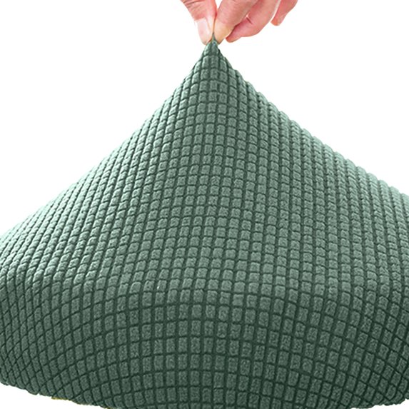 COOLL Chair Slipcover Elastic Stretchable Polyester Round Washable Stool Cushion for Home