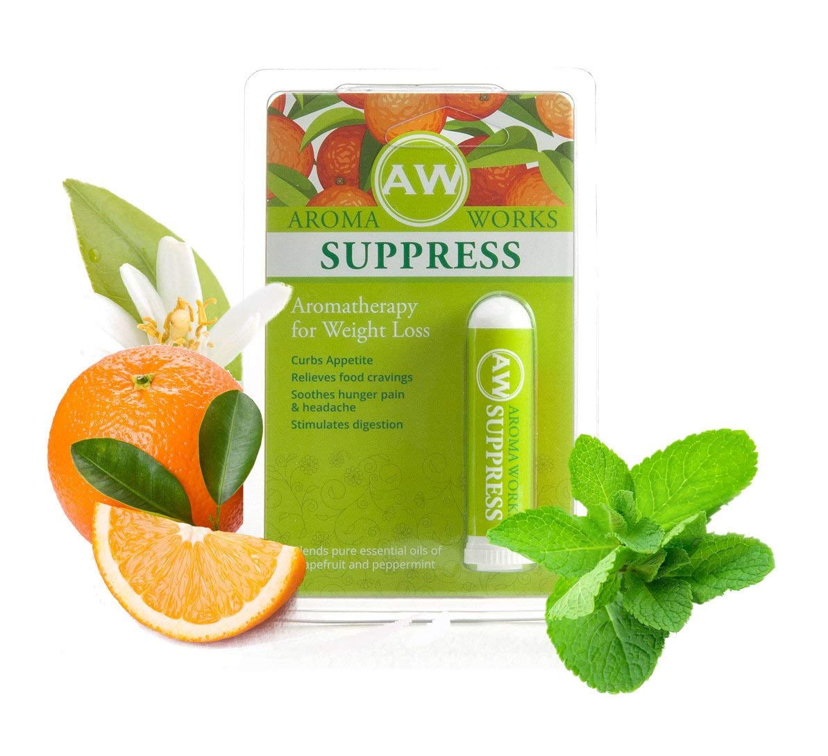 Aromaworks Aromatherapy Suppress Pocket Inhaler Walmart Com Walmart Com