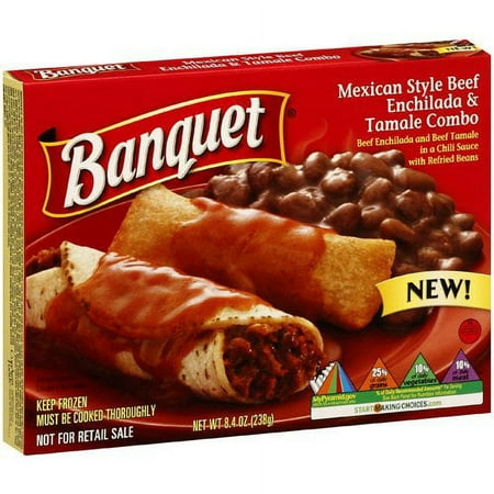 Banquet Ban Beef Enchilada Tamale