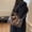 Mud Color, variant on Vintage Hobo Shoulder Bag for Women Soft Leather Bucket Tote Bag Fashionable Structured Purse