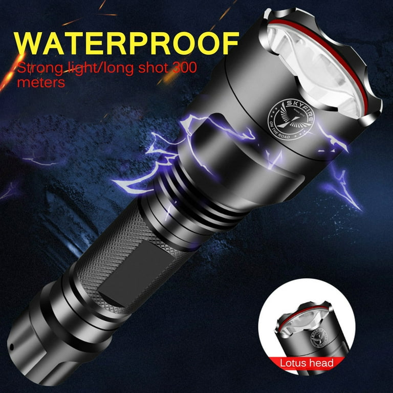 8'' Battery Powered Integrated LED Flashlight