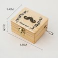 thumbnail image 2 of Coofit Musical Box Wooden Fashion Creative Music Box Tabletop Ornament Home Decor, 2 of 9