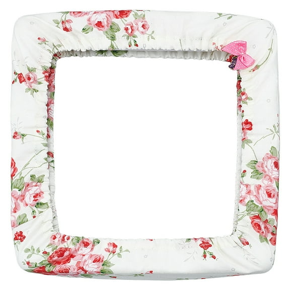Polyester Cross Stitch Embroidery Hoop Cover Embroidery Supplies Flower 210x95mm
