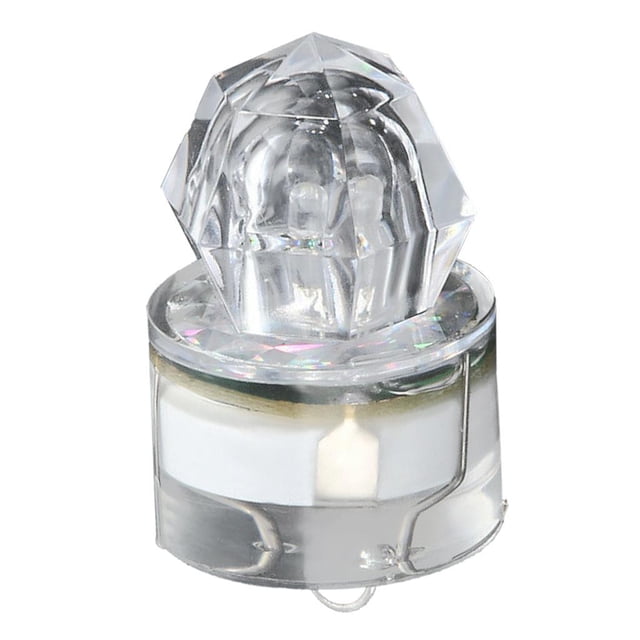 S SERENABLE LED Deep Drop Underwater Fishing Light Squid Strobe Bait White
