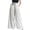 White, variant on Women's High Waisted Palazzo Pants Elegant Wide Leg Trousers Pleated Front Casual Loose Fit Dress Pants with Pockets for Work Office Party