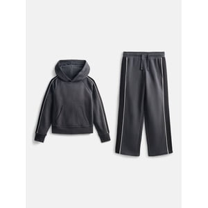 Wonder Nation Boys Color-Block Hoodie and Sweatpants Set