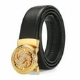thumbnail image 2 of CSChome Ceinture Homme Rotative Boucle Automatique Réglable Ceinture Homme en Faux Cuir Accessoires de Mode, 2 of 7