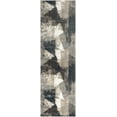 thumbnail image 2 of Well Woven Verity Kye Modern Abstract Grey 2'3" x 7'3" Runner Rug, 2 of 8