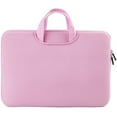 thumbnail image 2 of RAINYEAR Chromebook Case 11.6 Inch Laptop Sleeve Cover Compatible with 11-11.6 Notebook Computer Tablet, Protective Slim Padded Carrying Bag with Handle Strap Pocket for Men Women (Pink), 2 of 7