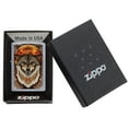thumbnail image 6 of Zippo Street Chrome Casino Wolf Windproof Pocket Lighter, 6 of 6