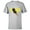 Athletic Heather, variant on Boba Fett Jetpack Blast-Off 2023 - Short Sleeve T-Shirt for Kids - Customized-White