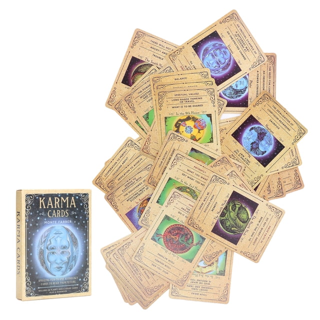 Baraja de Tarot portátil BRI 36 cartas de lectura de Tarot de adivinación del destino